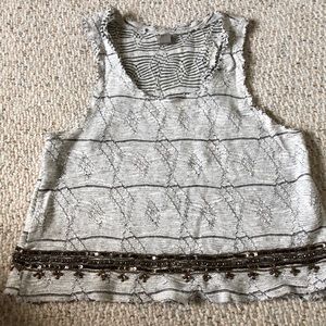 Embroidered tank from UO, size small